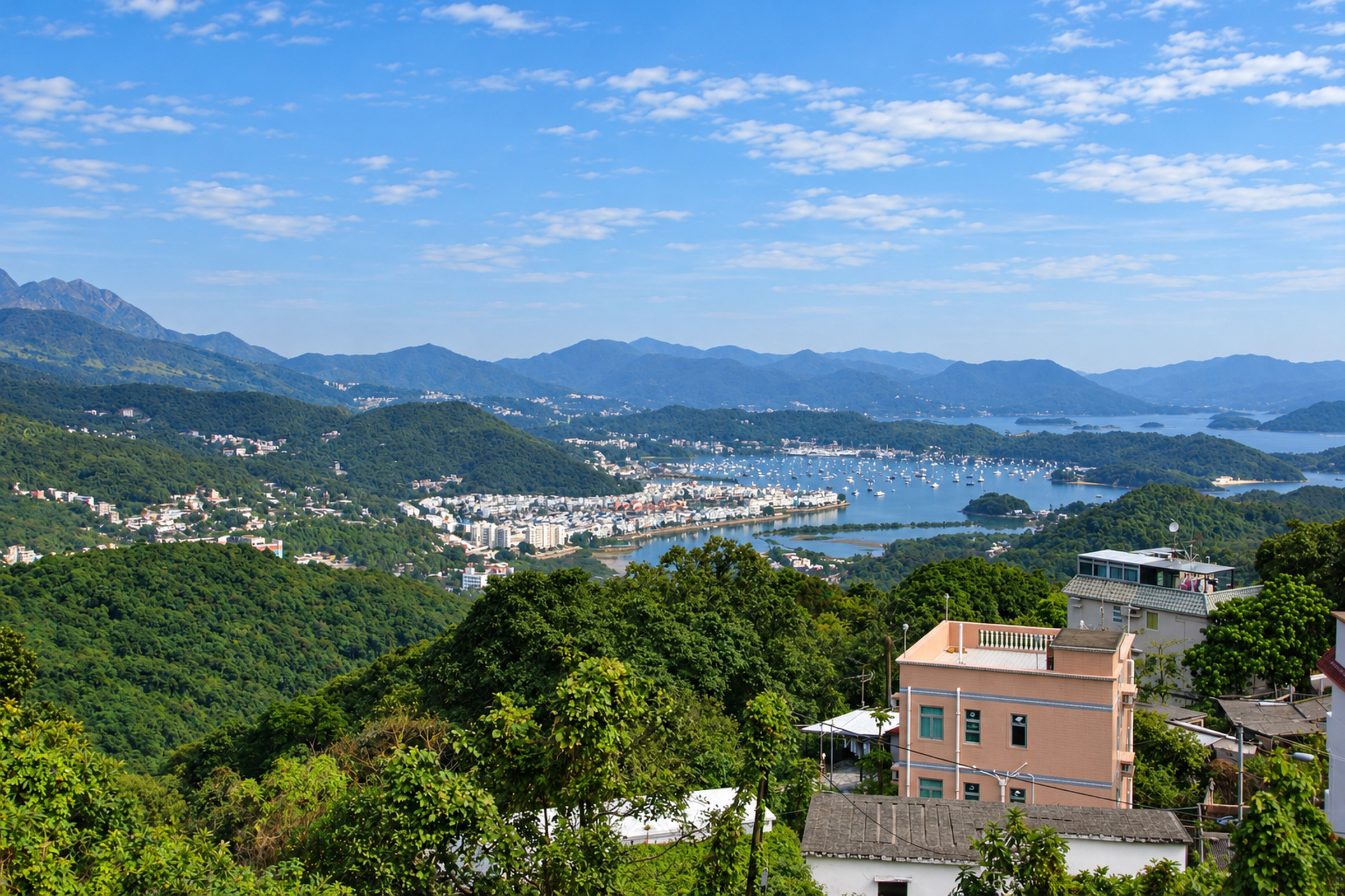 山海入窗，清光成居